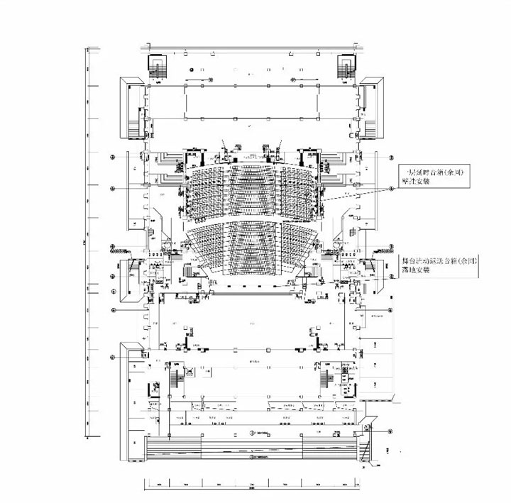 西安建筑科技大學禮堂設計圖1 西安建筑科技大學禮堂設計圖1
