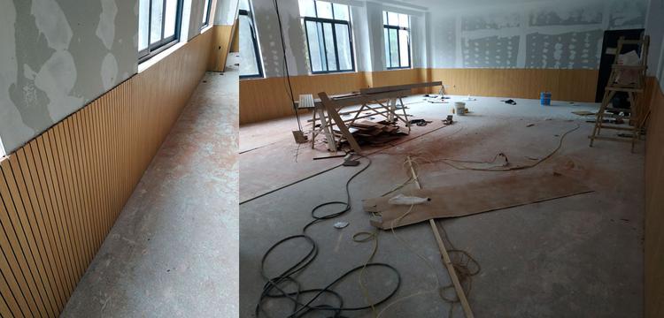 河北邯鄲教室槽木吸音板聲學工程 河北邯鄲教室槽木吸音板聲學工程