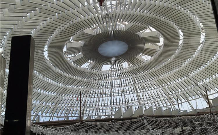 廣東陽江大堂吸音體聲學工程