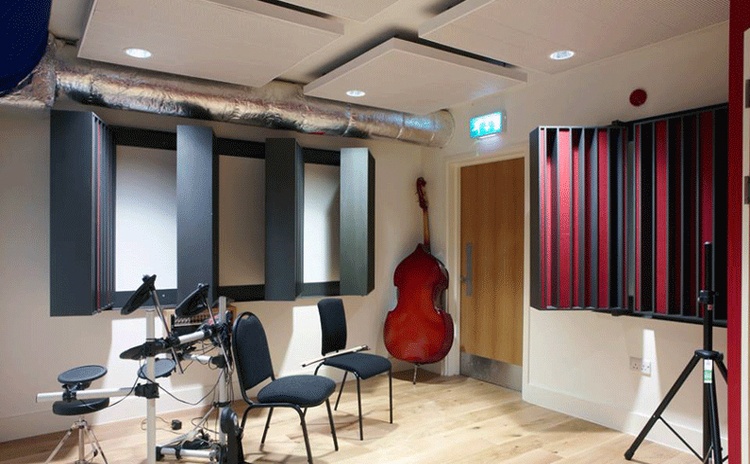 安徽黃山音樂室吸聲體聲學工程-2